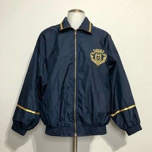 Vintage Slade Embroidered Windbreaker Jacket Size Small